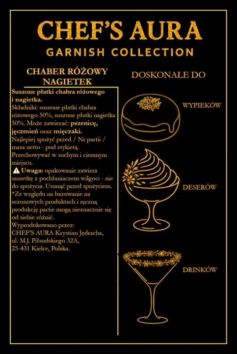 chaber_różowy_nagietek_etykieta